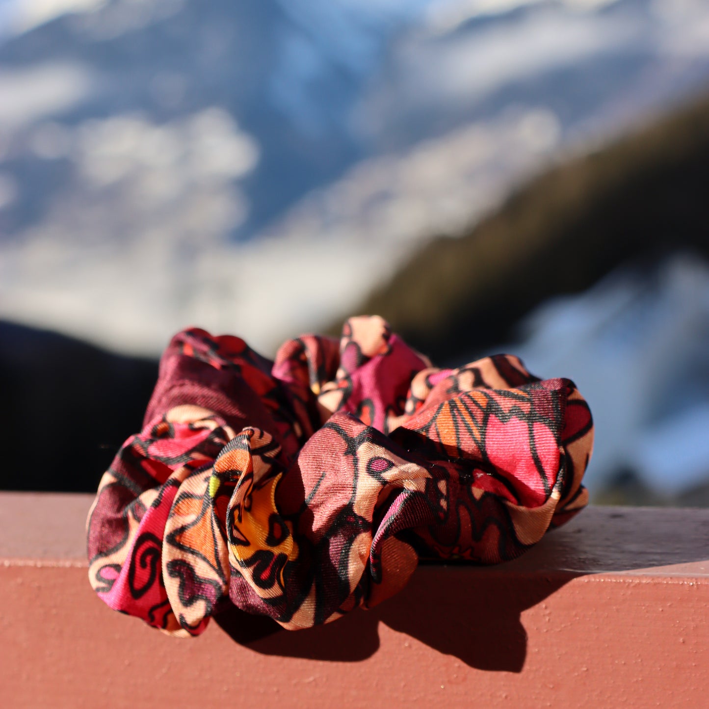 Chouchou Jardin en Fleurs - lie de vin