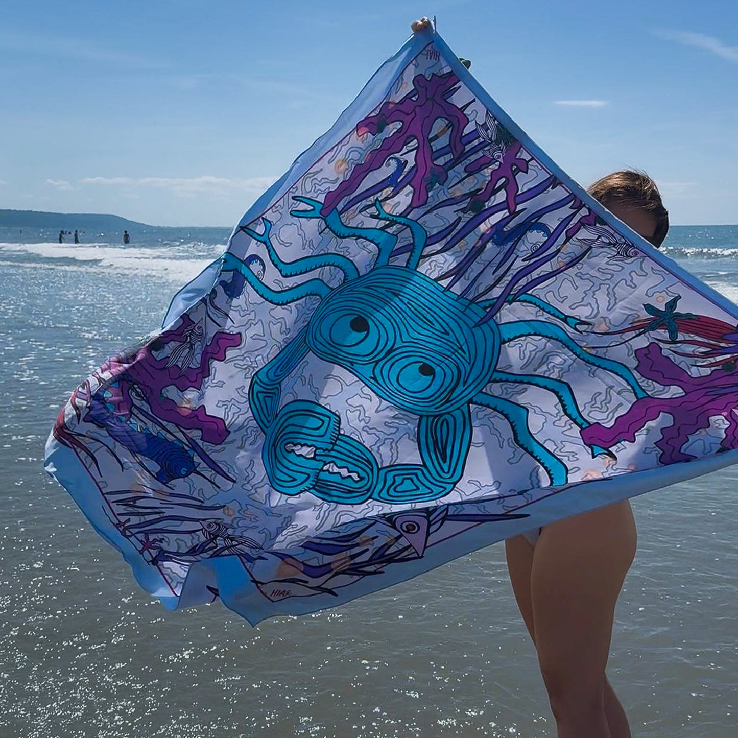 Foulard Crabe 130
