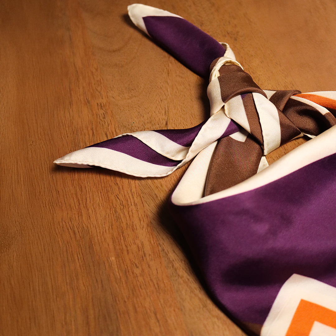 Foulard Graphic View - 70s