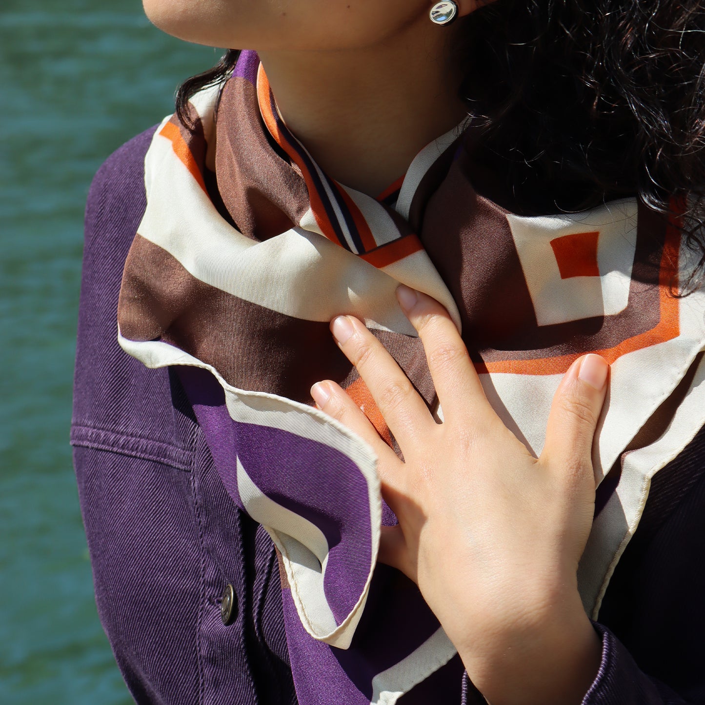 Foulard Graphic View - 70s