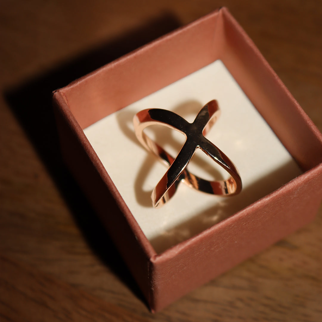 Anneau de foulard - L'intemporel doré