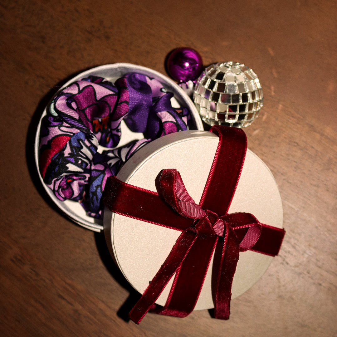 Chouchou Jardin en Fleurs - violet